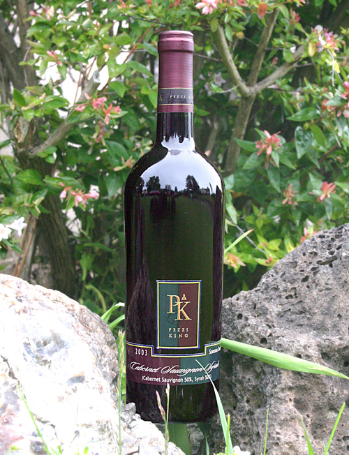 Pezzi King 2003 Cabernet Sauvignon/Syrah 750ml Wine Bottle