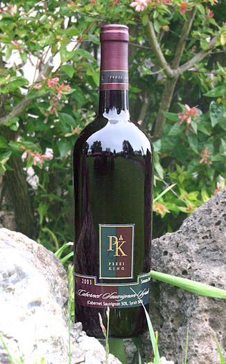 Pezzi King 2003 Cabernet Sauvignon/Syrah 750ml Wine Bottle