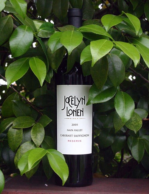 Jocelyn Lonen Winery 2005 Napa Valley Reserve Cabernet Sauvignon 750ml Wine Bottle