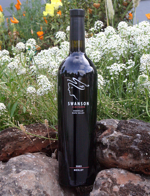 Swanson Vineyards 2005 Oakville Merlot 750ml Wine Bottle