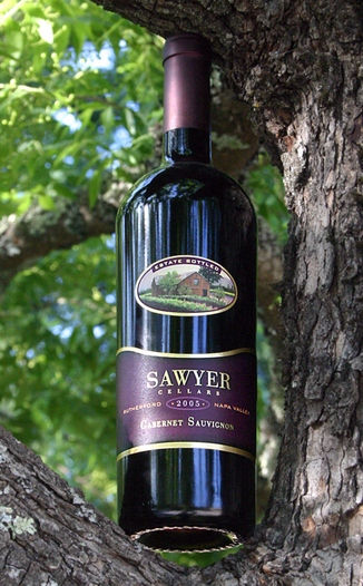 Sawyer Cellars 2005 Estate Cabernet Sauvignon 750ml Wine Bottle