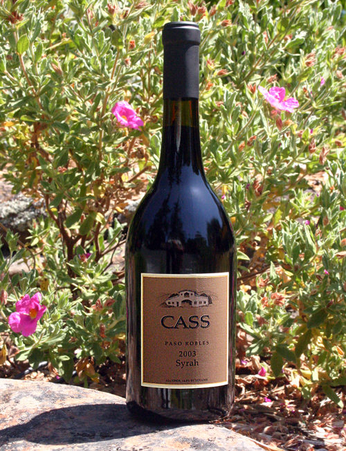 Cass Winery 2003 Paso Robles Syrah 750ml Wine Bottle