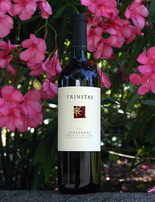 Trinitas 2005 Spinelli  Vineyard Zinfandel 750ml Wine Bottle