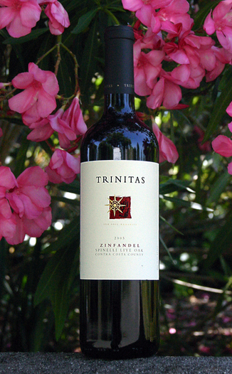 Trinitas 2005 Spinelli  Vineyard Zinfandel 750ml Wine Bottle