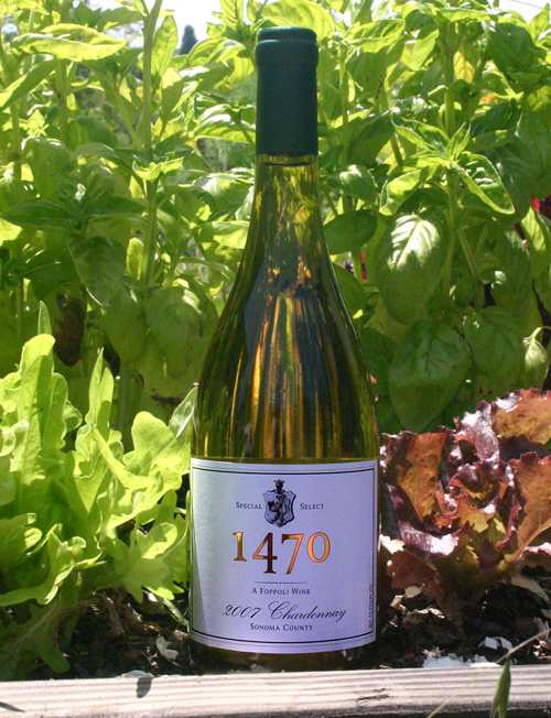 Foppoli Wines 2007 1470 Foppoli Chardonnay 750ml Wine Bottle