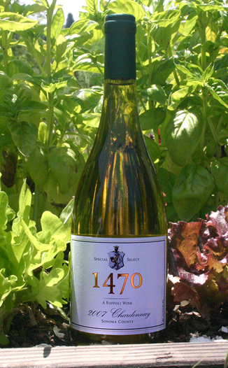 Foppoli Wines 2007 1470 Foppoli Chardonnay 750ml Wine Bottle