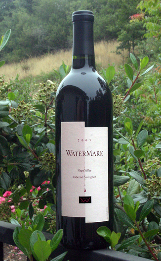 WaterMark 2005 Napa Valley Cabernet Sauvignon 750ml Wine Bottle