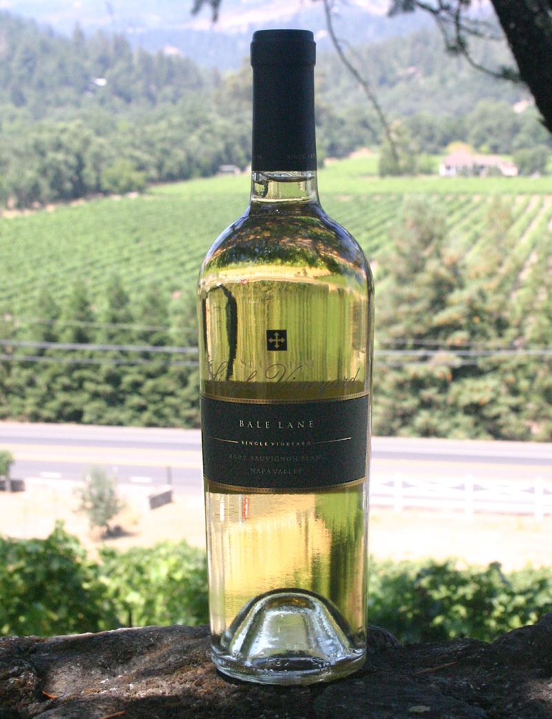 St. Clement Vineyards 2007 Bale Lane Sauvignon Blanc 750ml Wine Bottle