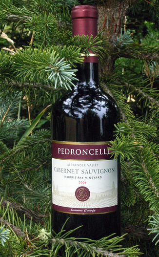 Pedroncelli Winery & Vineyards 2006 Morris Fay Cabernet Sauvignon 750ml Wine Bottle