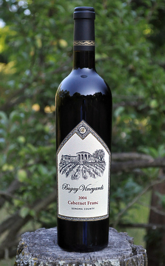 Bugay Vineyards 2004 Sonoma County Cabernet Franc 750ml Wine Bottle