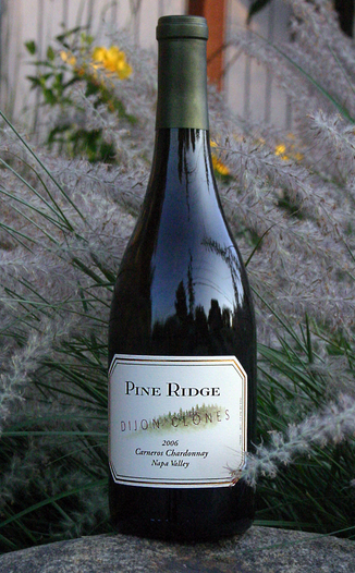 Pine Ridge 2006 Dijon Clones Chardonnay 750ml Wine Bottle