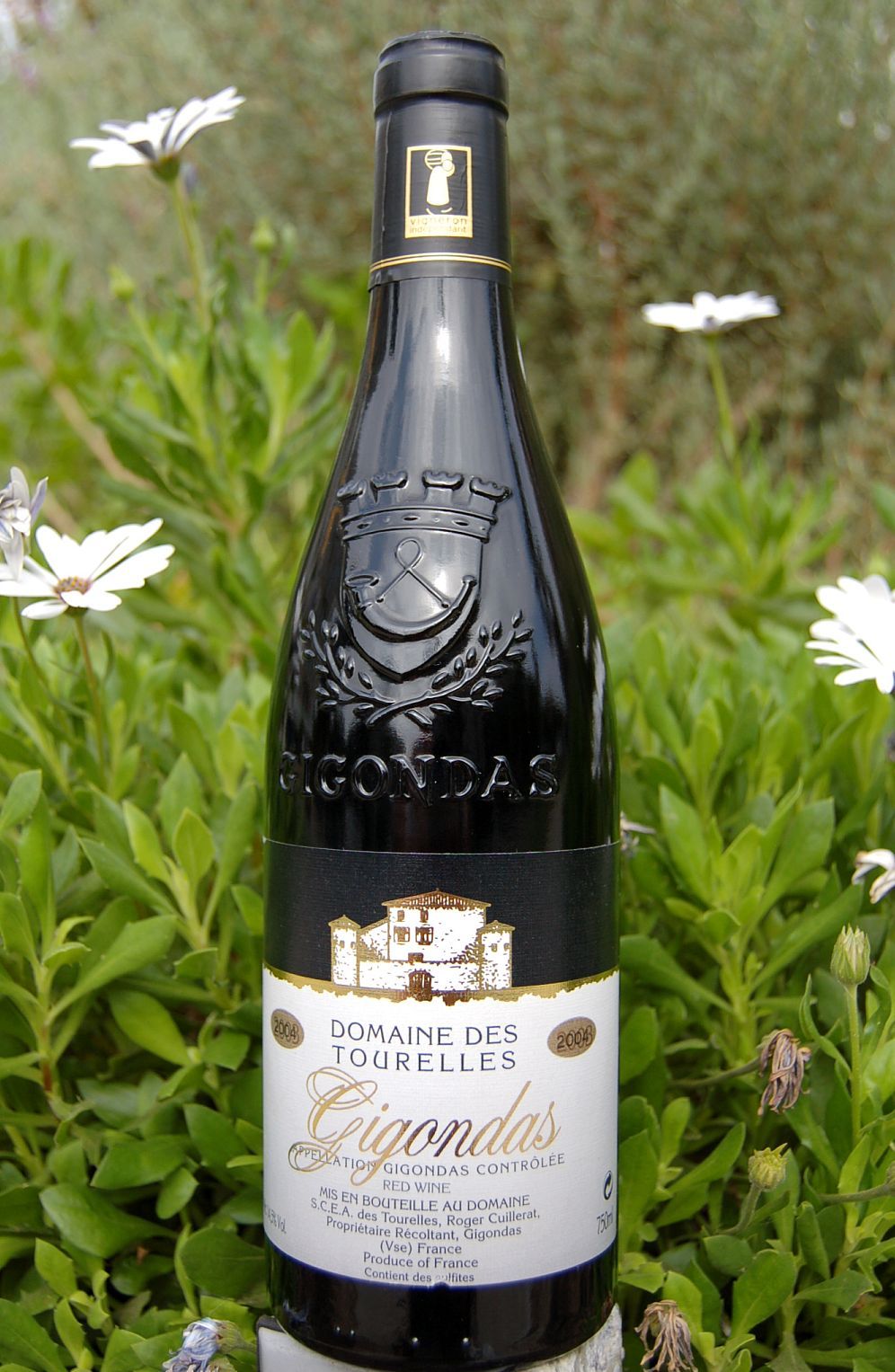 Domaine Des Tourelles 2004 Gigondas AOC 750ml Wine Bottle