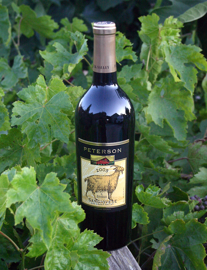 Peterson 2005 Sangiovese Il Granaio 750ml Wine Bottle