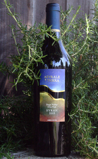 Astrale e Terra (closed) 2003 Estate Syrah 750ml Wine Bottle