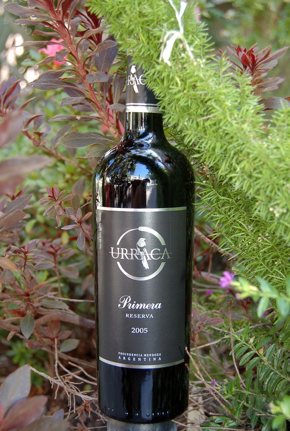 Urraca Vineyards 2005 Primera Reserva 750ml Wine Bottle