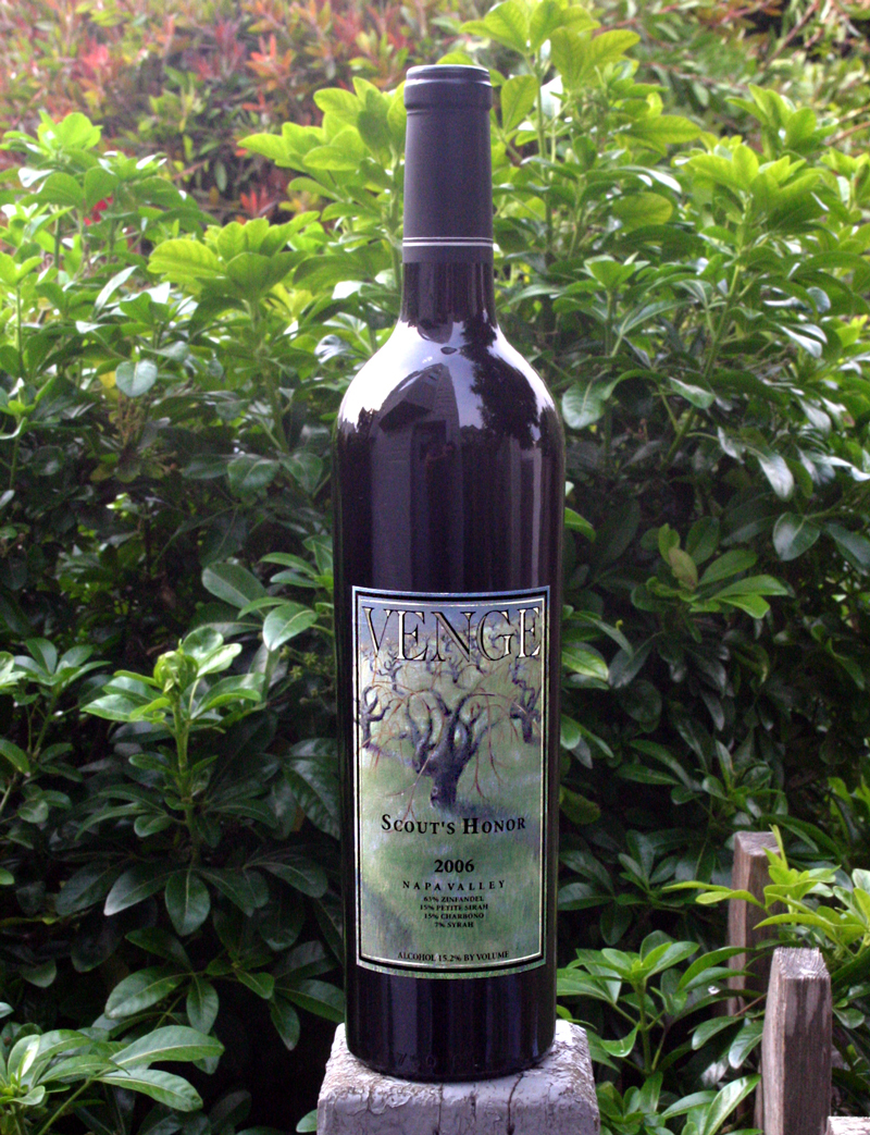 Venge Vineyards 2006 Scout's Honor Zinfandel 750ml Wine Bottle