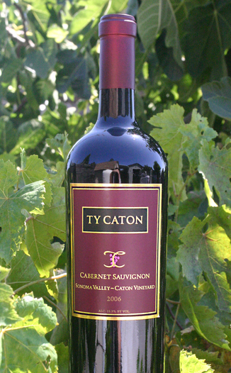 Ty Caton 2006 Sonoma Valley Cabernet Sauvignon 750ml Wine Bottle