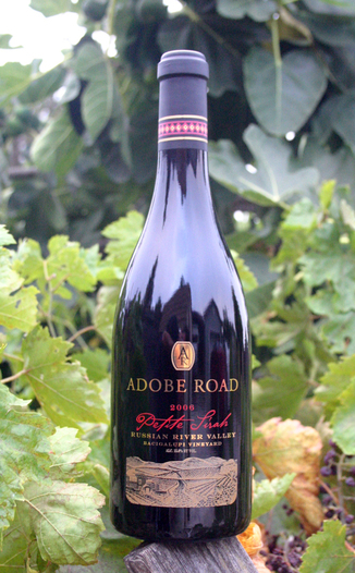 Adobe Road 2006 Russian River Valley Petite Sirah 750ml Wine Bottle