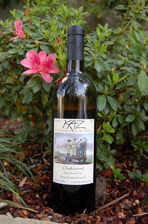 Kaz Winery 2005 Outbound Cabernet Franc 750ml Wine Bottle