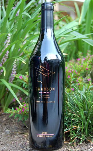 Swanson Vineyards 2005 Salon Petite Sirah 750ml Wine Bottle