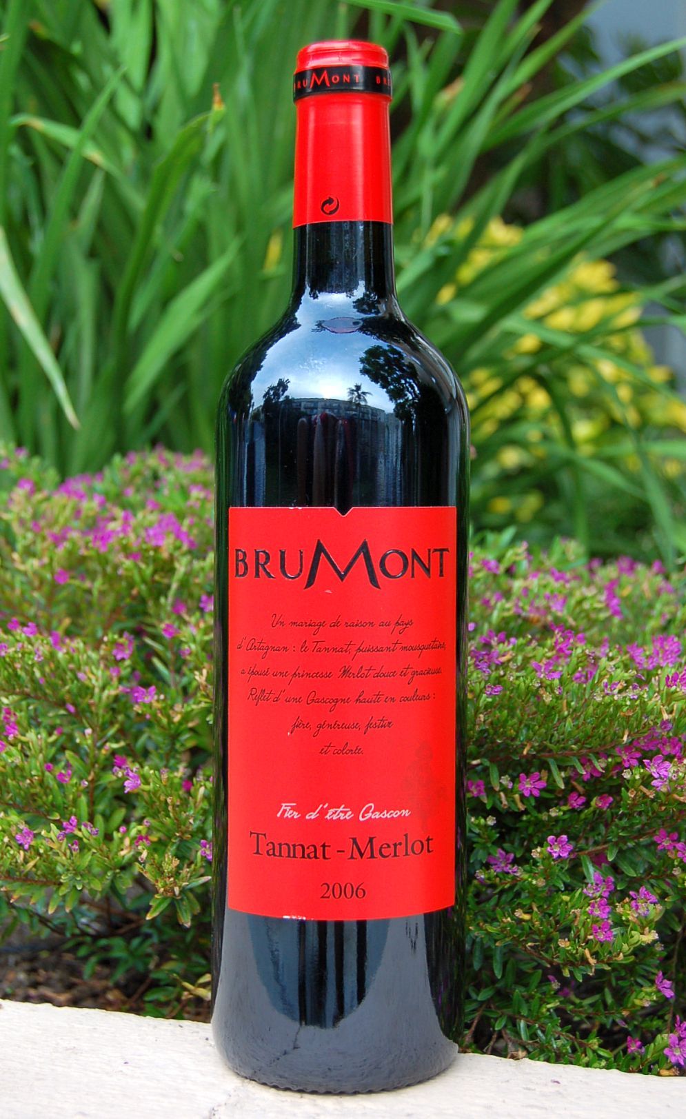 Vignobles Brumont 2006 Fier d'etre Gascon Tannat-Merlot 750ml Wine Bottle