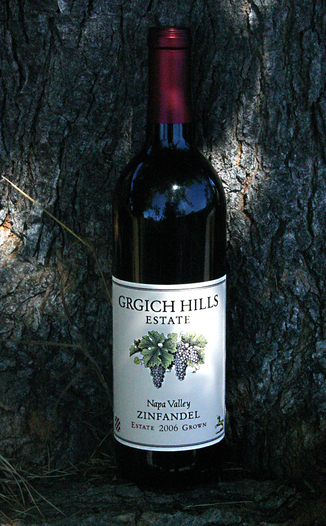 Grgich Hills Estate 2006 Napa Valley Zinfandel 750ml Wine Bottle
