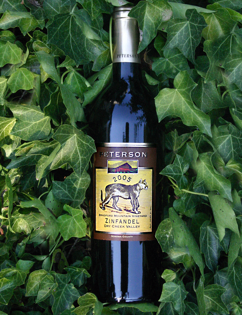 Peterson 2005 Bradford Mountain Zinfandel 750ml Wine Bottle