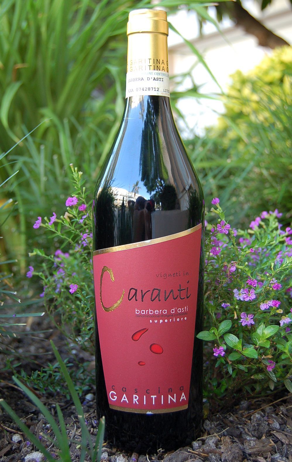 Az. Agr. Cascina Garitina 2006 Caranti Barbera d'Asti Superiore 750ml Wine Bottle