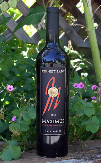 Bennett Lane Winery 2005 Maximus Red Feasting Wine 750ml Wine Bottle