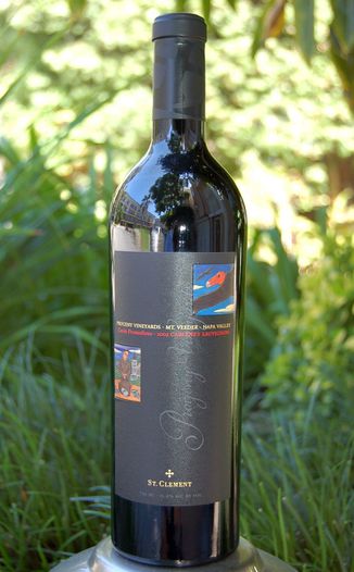 St. Clement Vineyards 2002 Progeny Cabernet Sauvignon 750ml Wine Bottle
