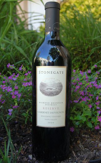 Stonegate Winery 2004 Reserve Cabernet Sauvignon 750ml Wine Bottle