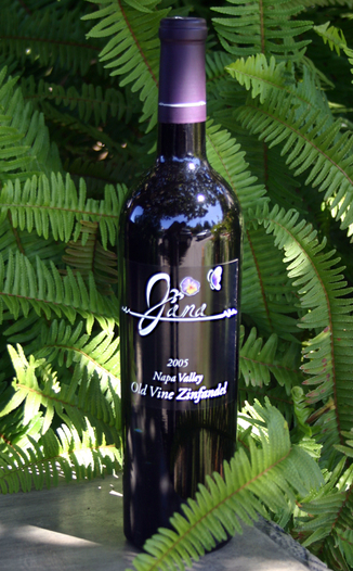 Scott Harvey Wines 2005 Jana Napa Valley Old Vine Zinfandel 750ml Wine Bottle