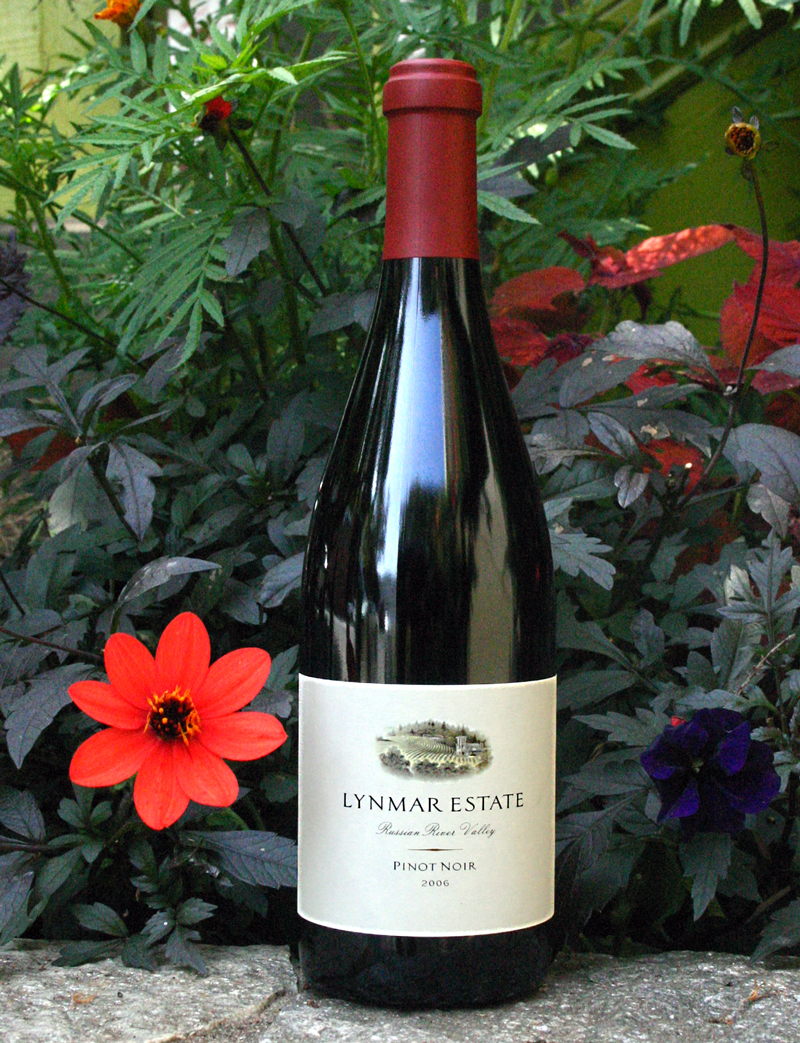 Lynmar Estate Winery 2006 Russian River Valley Pinot Noir 750ml Wine Bottle