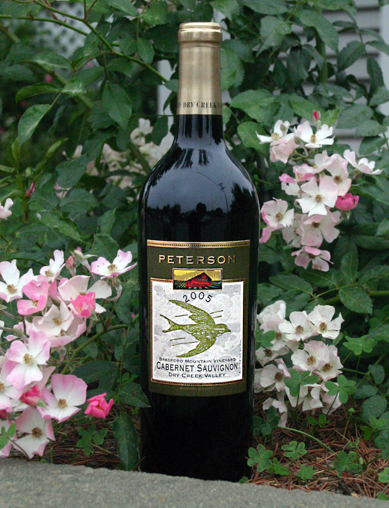Peterson 2005 Bradford Mountain Cabernet Sauvignon 750ml Wine Bottle