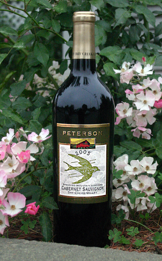 Peterson 2005 Bradford Mountain Cabernet Sauvignon 750ml Wine Bottle