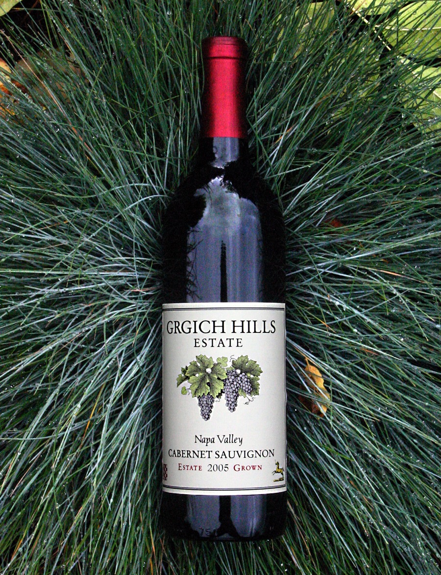 Grgich Hills Estate 2005 Napa Valley Cabernet Sauvignon 750ml Wine Bottle