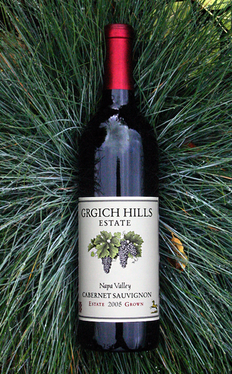 Grgich Hills Estate 2005 Napa Valley Cabernet Sauvignon 750ml Wine Bottle