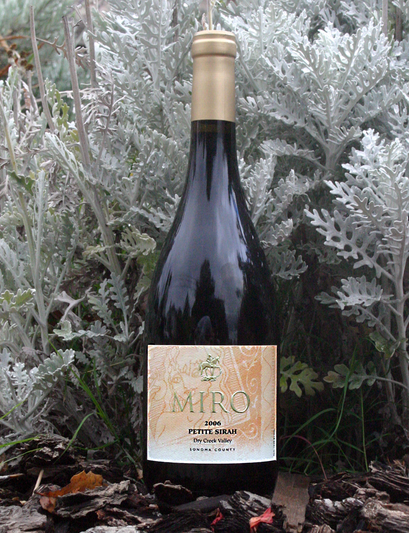 Miro Cellars 2006 Dry Creek Valley Petite Sirah 750ml Wine Bottle