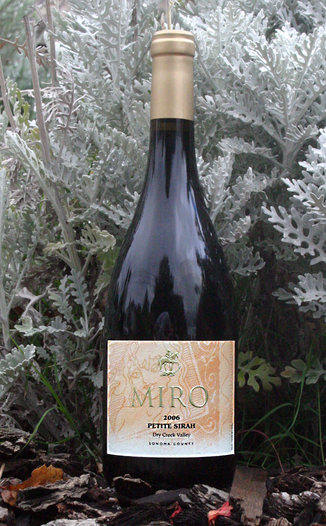 Miro Cellars 2006 Dry Creek Valley Petite Sirah 750ml Wine Bottle