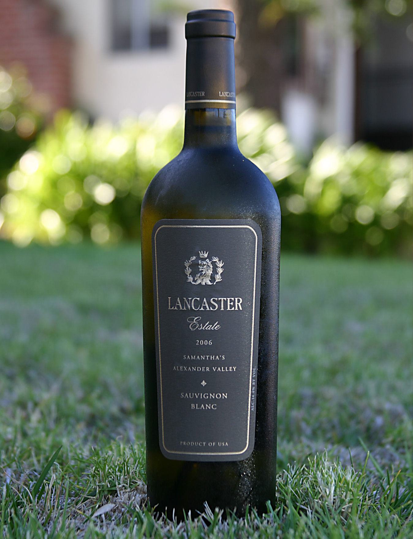 Lancaster Estate 2006 Samantha's Sauvignon Blanc 750ml Wine Bottle