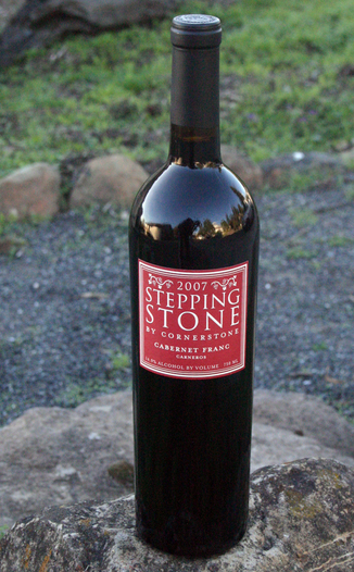Cornerstone Cellars 2007 Stepping Stone Cabernet Franc 750ml Wine Bottle