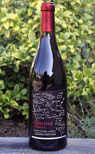 Roots Run Deep Winery 2007 Educated Guess Carneros Pinot Noir 750ml Wine Bottle