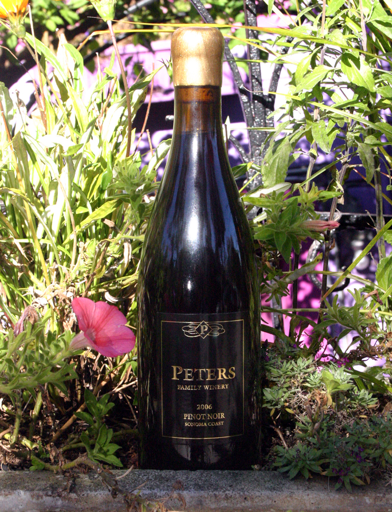 Peters Family Winery 2006 Sonoma Coast Pinot Noir 750ml Wine Bottle