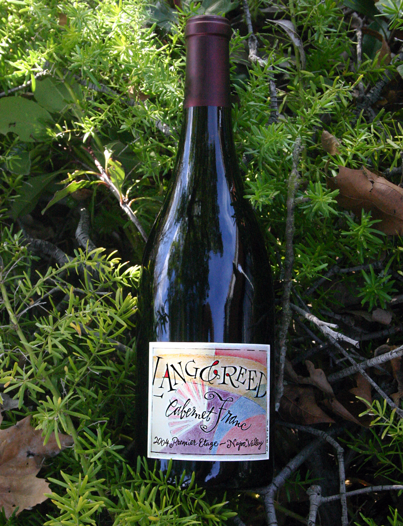 Lang & Reed 2004 Premier Etage Cabernet Franc 750ml Wine Bottle