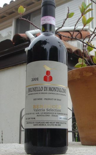Le Benducce de Tornesi 2001 Brunello di Montalcino - Valeria Selection 750ml Wine Bottle