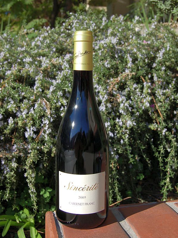 Joseph Mellot 2005 Sincérité 750ml Wine Bottle