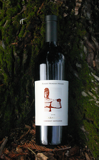 Robert Mondavi Winery 2005 Los Carneros Cabernet Sauvignon 750ml Wine Bottle