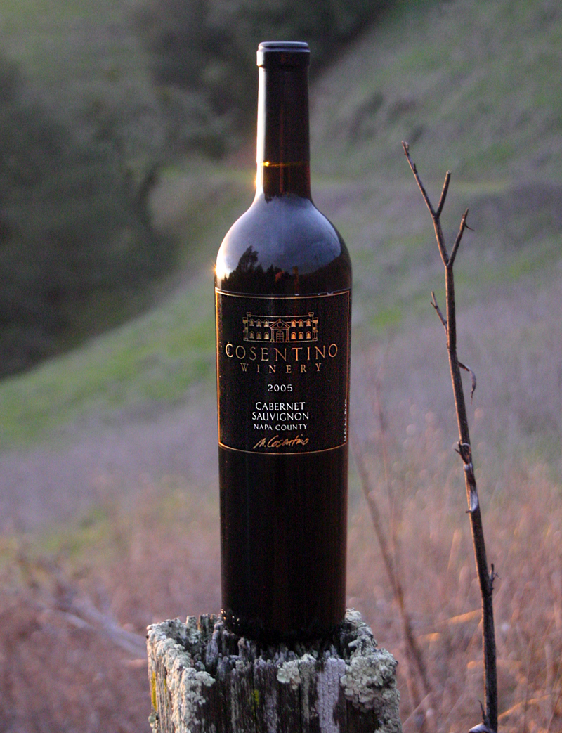 Cosentino Winery 2005 Cabernet Sauvignon 750ml Wine Bottle