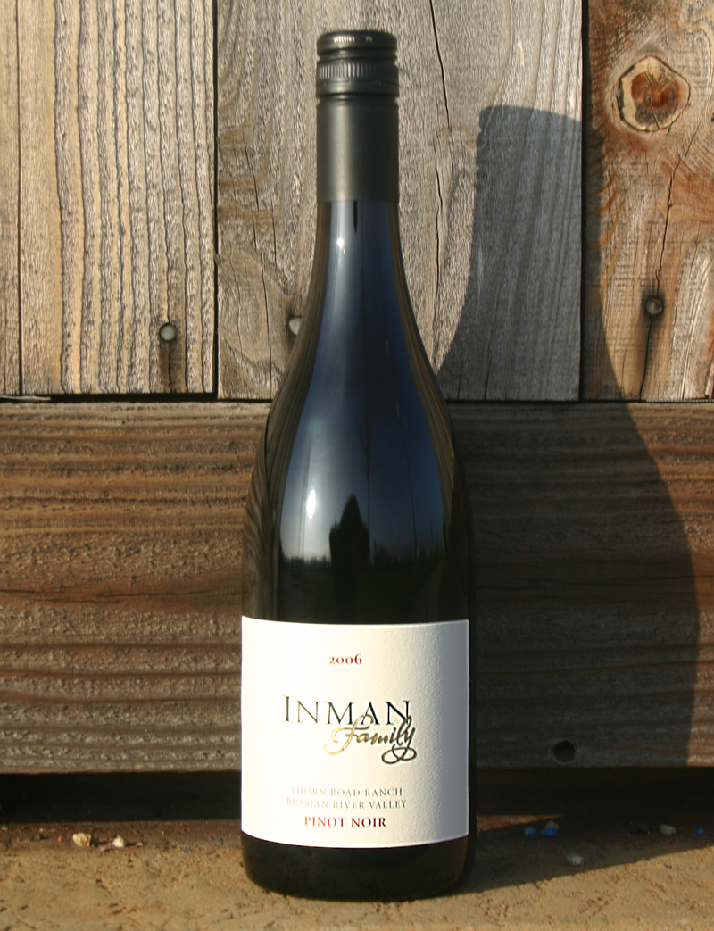 Inman Family Wines 2006 Thorn Ridge Ranch Pinot Noir 750ml Wine Bottle