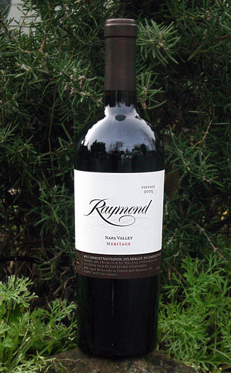 Raymond Vineyard & Cellar 2005 Napa Valley Meritage 750ml Wine Bottle